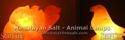 salt animal lamps